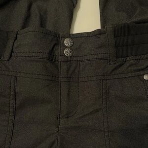 Athleta Shasta Convertible Cargo Hiking Pants Women’s Size 6T Dark Grey Stretch